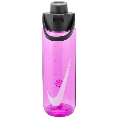 Пляшка Nike TR RENEW RECHARGE CHUG BOTTLE 24 OZ Чорний, Фіолетовий 709 мл (N.100.7636.819.24) - Robinzon.ua