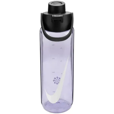 Пляшка Nike TR RENEW RECHARGE CHUG BOTTLE 24 OZ Чорний, Бузковий 709 мл (N.100.7636.503.24) - Robinzon.ua