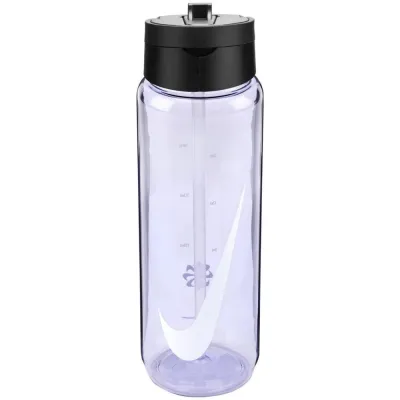 Пляшка Nike TR RENEW RECHARGE STRAW BOTTLE 24 OZ Чорний, Фіолетовий 709 мл (N.100.7642.503.24) - Robinzon.ua