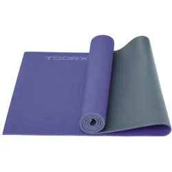 Килимок спортивний Toorx Yoga PVC для йоги та фітнесу Фіолетовий Чорний 173 х 60 х 0,6 см (931139) - Robinzon.ua