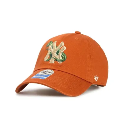 Дитяча Кепка 47 Brand NEW YORK YANKEES CRITTER Помаранчевий One Size (CRITC17GWS-H0_JR) - Robinzon.ua