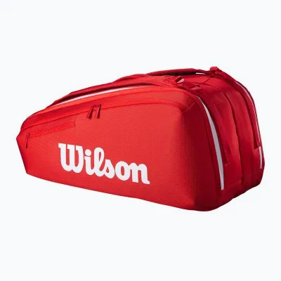 Чохол Wilson SUPER TOUR WILSON RED 9PK 2025 Червоний 76 x 28 x 50 (WR8036701001) - Robinzon.ua