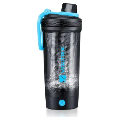 Шейкер спортивный электрический&nbsp;VOLTRX&nbsp;Gallium 600 мл.&nbsp;Tritan Blue - Robinzon.ua