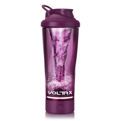 Шейкер спортивный электрический&nbsp;VOLTRX&nbsp;VortexBoost 600 мл.&nbsp;Tritan Purple - Robinzon.ua
