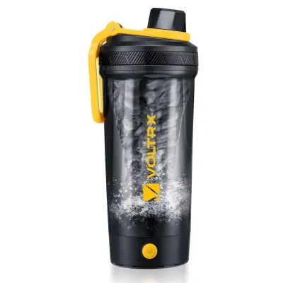Шейкер спортивный электрический&nbsp;VOLTRX&nbsp;Gallium 600 мл.&nbsp;Tritan Yellow - Robinzon.ua
