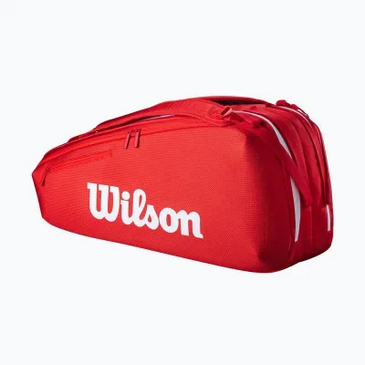 Чохол Wilson SUPER TOUR WILSON RED 6PK 2025 Червоний 76 x 21 x 50 (WR8036801001) - Robinzon.ua
