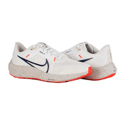 Чоловічі Кросівки Nike AIR ZOOM PEGASUS 40 Білий 45.5 (7dDV3853-100 45.5) - Robinzon.ua