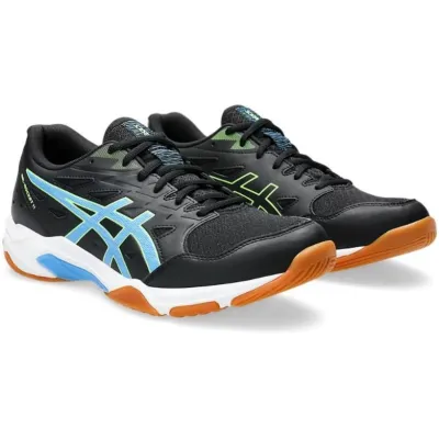 Мужские Кроссовки для сквоша Asics Gel-Rocket 11 Черный Голубой 44.5 (1071A091-003 44.5) - Robinzon.ua