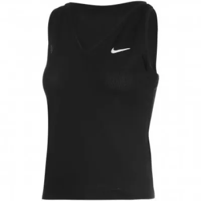 Женская майка Nike Court Victory Flouncy tank black (M) CV4784-010 M - Robinzon.ua